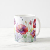 Whispers of Spring – Poppy Bloom Mug Koffiemok (Voorkant rechts)