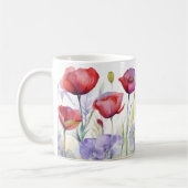 Whispers of Spring – Poppy Bloom Mug Koffiemok (Links)