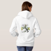 “Whispers of Spring” “The Tree That Dreamed in Col Hoodie (Achterkant volledig)