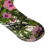 Whispers of Spring: Waterverf Roze Bloesemboom Snijplank (Hoek)