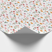 Whispers of Spring: Wildflower Cadeaupapier (Hoek)