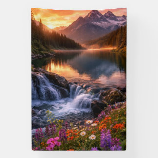 Whispers of the Alpine Sunset Spandoek