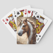 Whispers of the Brown and White Fantasy Unicorn, Pokerkaarten (Achterkant)