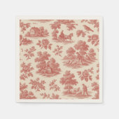 Whispers of the Countryside - Rode toiletpapier Servet (Voorkant)