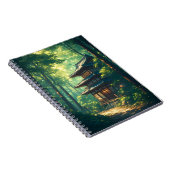 Whispers of the Forest: A Hidden Japanese Retreat Notitieboek (Rechterzijde)