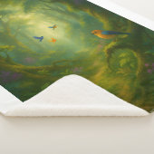 Whispers of the Forest Sherpa Deken (3/4)