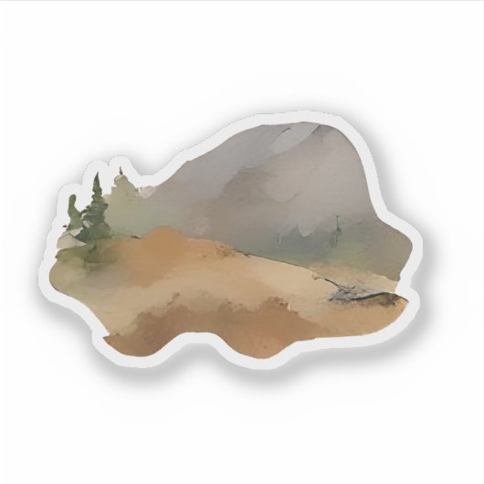 Whispers of the High Desert Sticker (Voorkant)