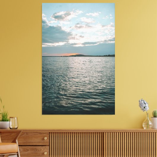 Whispers of the Horizon Canvas Afdruk (Insitu (Woonkamer))