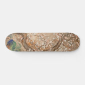 Whispers of the Moon: Skateboard voor Plum Blossom (Horizontaal)