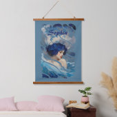 Whispers of the Ocean Goddess Hangend Wandkleed (Slaapkamer)