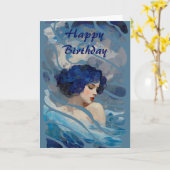 Whispers of the Ocean Goddess Kaart (Gele Bloem)