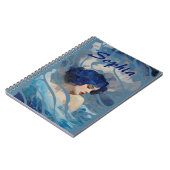 Whispers of the Ocean Goddess Notitieboek (Linkerzijde)