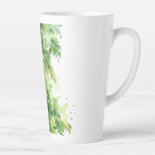 Whispers of the Palms Emerald Canopy Tropisch Oord Latte Mok