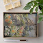 Whispers of the River Waterverf schilderij Tissuepapier (Geschenk)