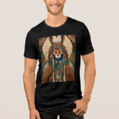 Whispers of the Shamanic Rabbit design T-shirt (Voorkant)