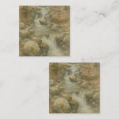 Whispers of the Stream Vierkante Visitekaartje (Voorkant / Achterkant)