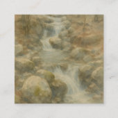 Whispers of the Stream Vierkante Visitekaartje (Voorkant)