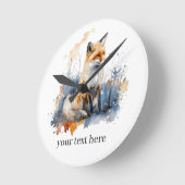 Whispers of the Wild Fox, op maat gemaakt Ronde Klok (Hoek)