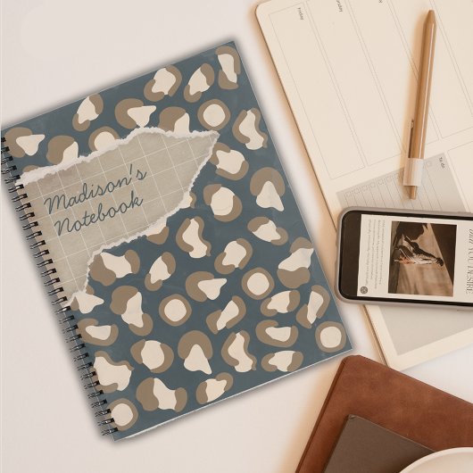 Whispers of the Wild Panther-Inspired Notitieboek