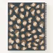 Whispers of the Wild Panther-Inspired Notitieboek (Achterkant)