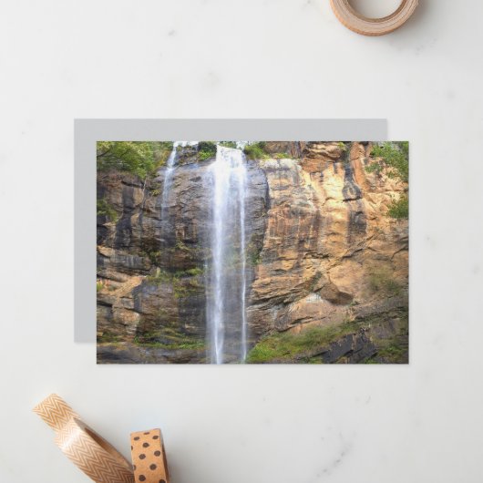 Whispers of Toccoa Falls Notitiekaartje (Voorkant / Achterkant in situ)