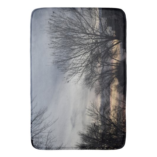 Whispers of Winter Badmat (Voorkant Verticaal)