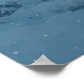 Whispers of Winter beroemd gemaakt door Snowy Moun Poster (Hoek)