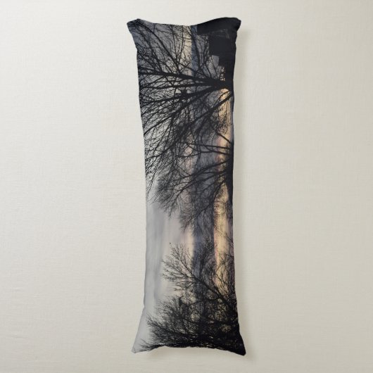 Whispers of Winter Lichaamskussen (Voorkant Verticaal)