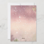 "Whispers of Winter: Nieuwjaars wenskaart" Feestdagenkaart (Achterkant)