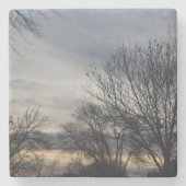 Whispers of Winter  Stenen Onderzetter (Voorkant)