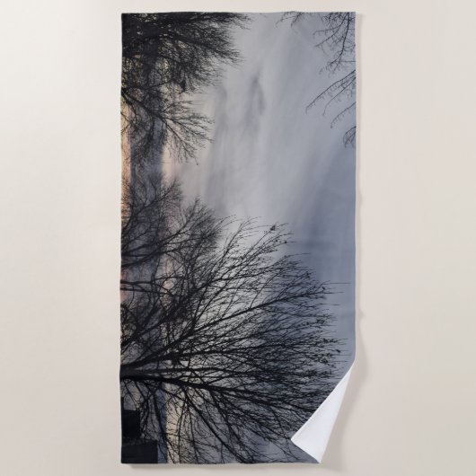 Whispers of Winter Strandlaken (Voorkant)