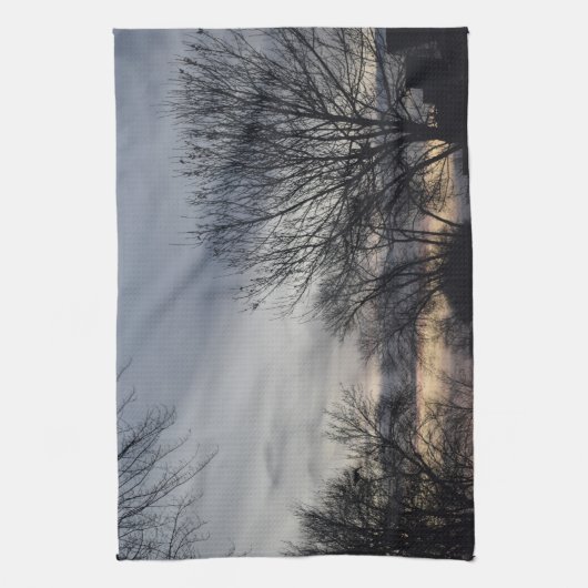 Whispers of Winter Theedoek (Verticaal)