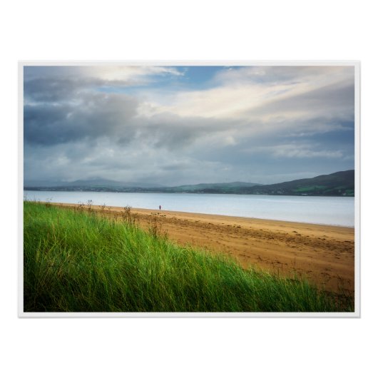 Whispers on the Sand: Historic Rathmullan Beach Perfect Poster (Voorkant)