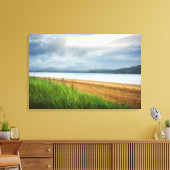 Whispers on the Sand: The Historic Rathmullan Beac Canvas Afdruk (Insitu (Woonkamer))