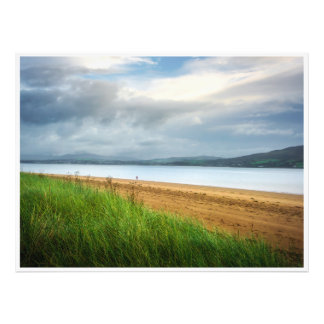 Whispers on the Sand: The Historic Rathmullan Beac Foto Afdruk