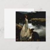 “Whispers on the Wind” by Edward Robert Hughes Feestdagenkaart (Voorkant / Achterkant)