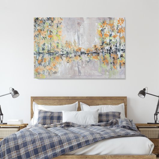 "Whispers" Original Painting Canvas Afdruk (Insitu (Slaapkamer))