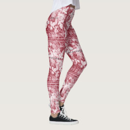 Whispers (rood) leggings