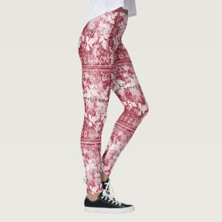 Whispers (rood) leggings