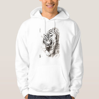 Whispers van de Wilde: White Tiger Collectie - Hoodie