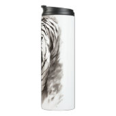 Whispers van de Wilde: White Tiger Collectie - Thermosbeker (Geroteerd rechts)