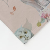 Whispers van Forrest Baby Fleece Blanket Deken (Hoek)