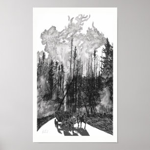 Whispers van Heaven 2-9 - Vluchten van het kamp Poster