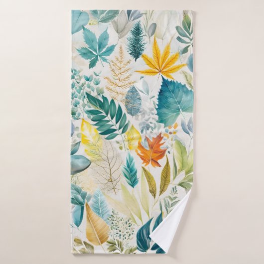 Whispers van het bos bad handdoek (Badhanddoek)