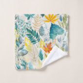 Whispers van het bos bad handdoek (Wasdoekje)