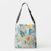 Whispers van het bos crossbody tas (Achterkant)