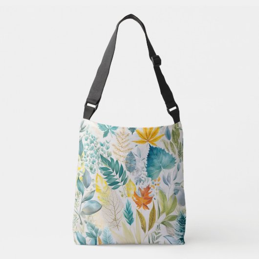 Whispers van het bos crossbody tas (Voorkant)