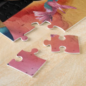 Whispers van Tranquility African American Woman Ar Legpuzzel (Zijkant)