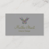 Whispers van vlinder wijzigen KLEUR ~ Visitekaartj Visitekaartje (Voorkant)