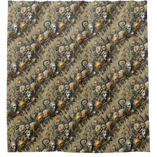 Whispers & Whelps van een vergeten sprookje Douchegordijn (Voorkant)